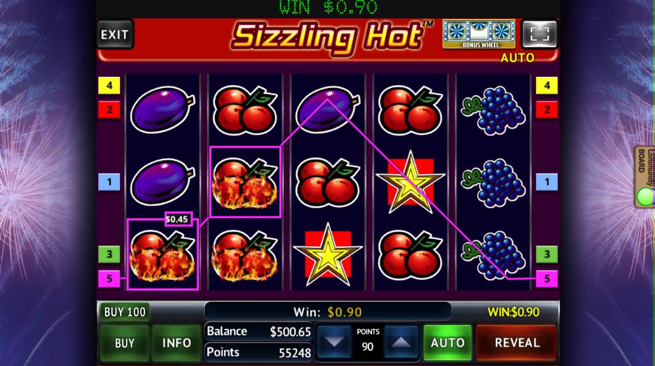 Sizzling hot 77777 free games slot machine