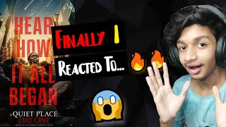 A Quiet Place Day One Trailer • Reaction | AFA