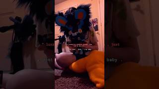 i love luxray so much #cringe #furry #cosplay #pokemoncosplay #luxray #furshit #luxrayappreciation