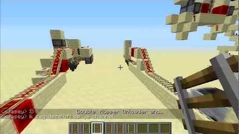 Minecraft - Fastest Minecart Unloader!