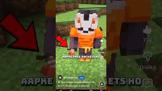 easy and best trick to fly elytra in Minecraft #minecraft #minecraftlive #satisfactory