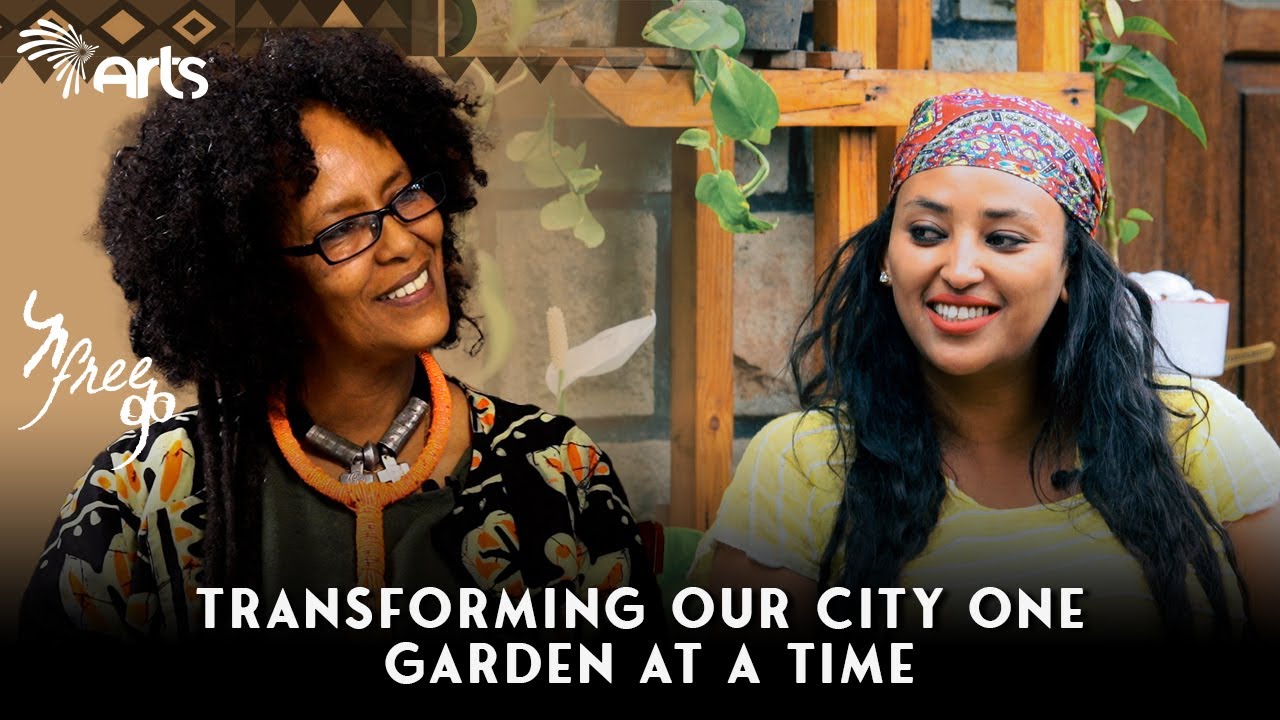 Landscape Architect Seblewongel Mekonnen | አfreeቃ| Qetselawork Seifu | PanAfrican Show  @ArtsTvWorld