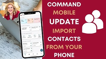 Keller Williams | Command Mobile | Import Contacts from your Phone