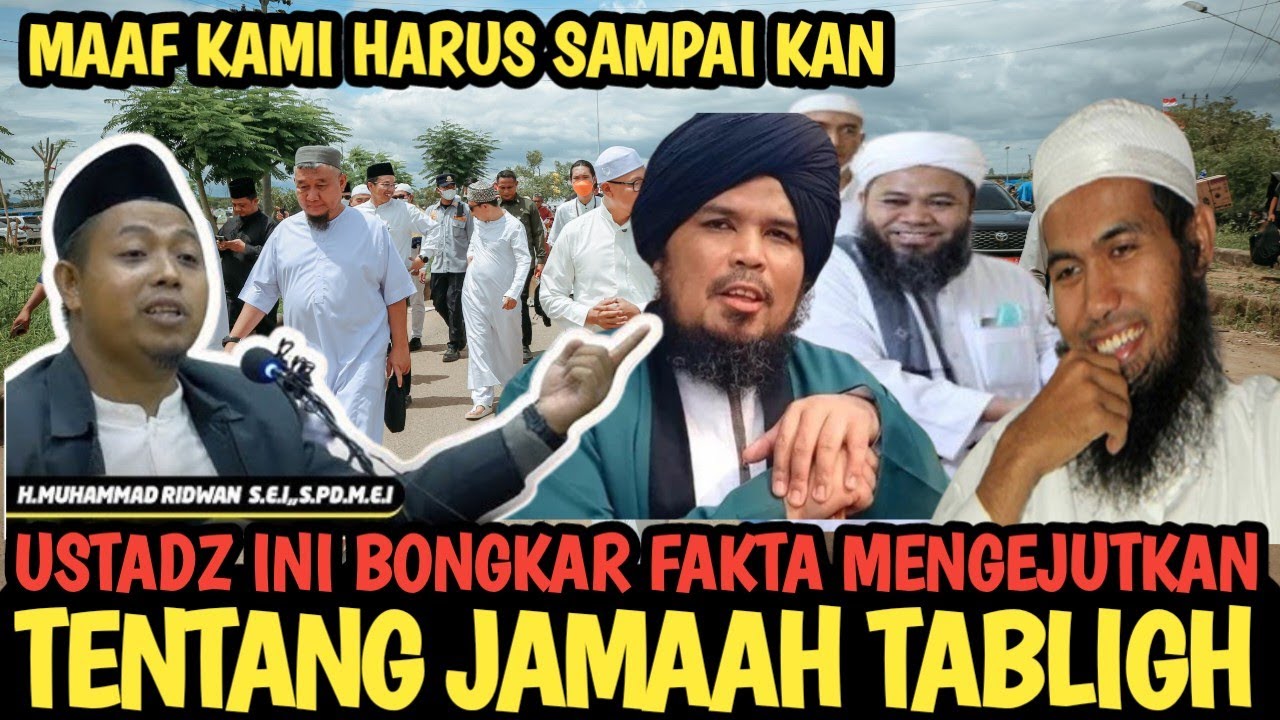 USTADZ INI BERANI BONGKAR FAKTA MENGEJUTKAN TENTANG JAMAAH TABLIGH 