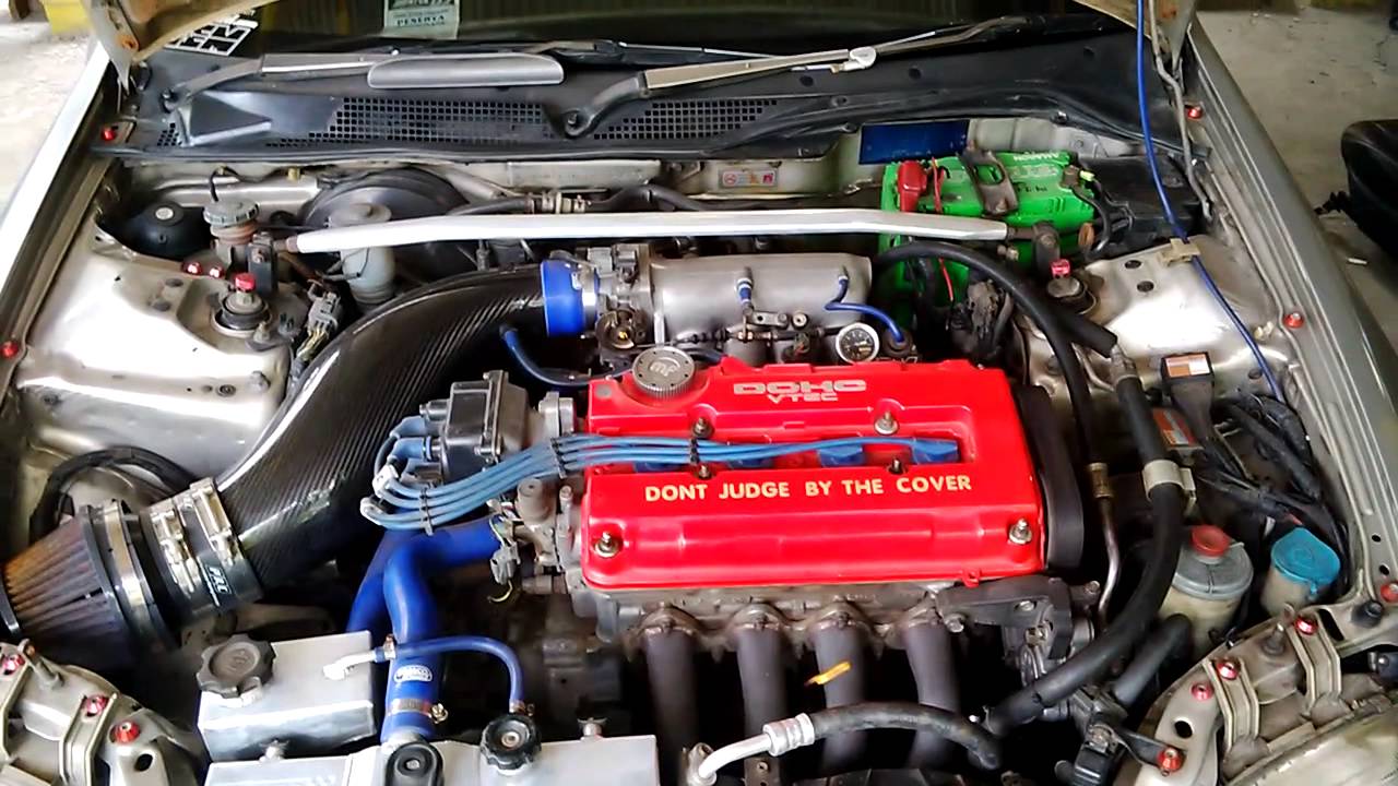 HKS hipower on my civic B20vtec no resonator,just header 4-1 & piping 2...