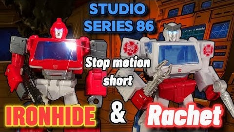 STUDIO SERIES 86 RACHET & IRONHIDE TRANSFORMATION | STOP MOTION short