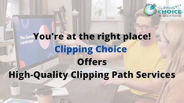 High-Quality Clipping Path Services | Clipping Choice Ltd