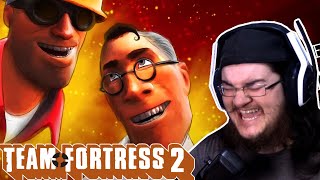 Overwatch Fan Reacts to Team Neighborhood - Episode 1 - The Grill! | Team Fortress 2