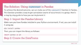 How to Use Pandas to Count Individual Occurrences of Value Combinations in a DataFrame