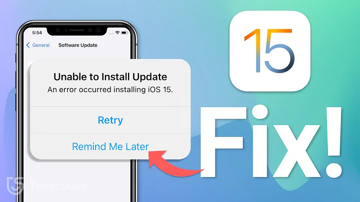 Unable to Install Update iOS 15.4? Here is the Fix