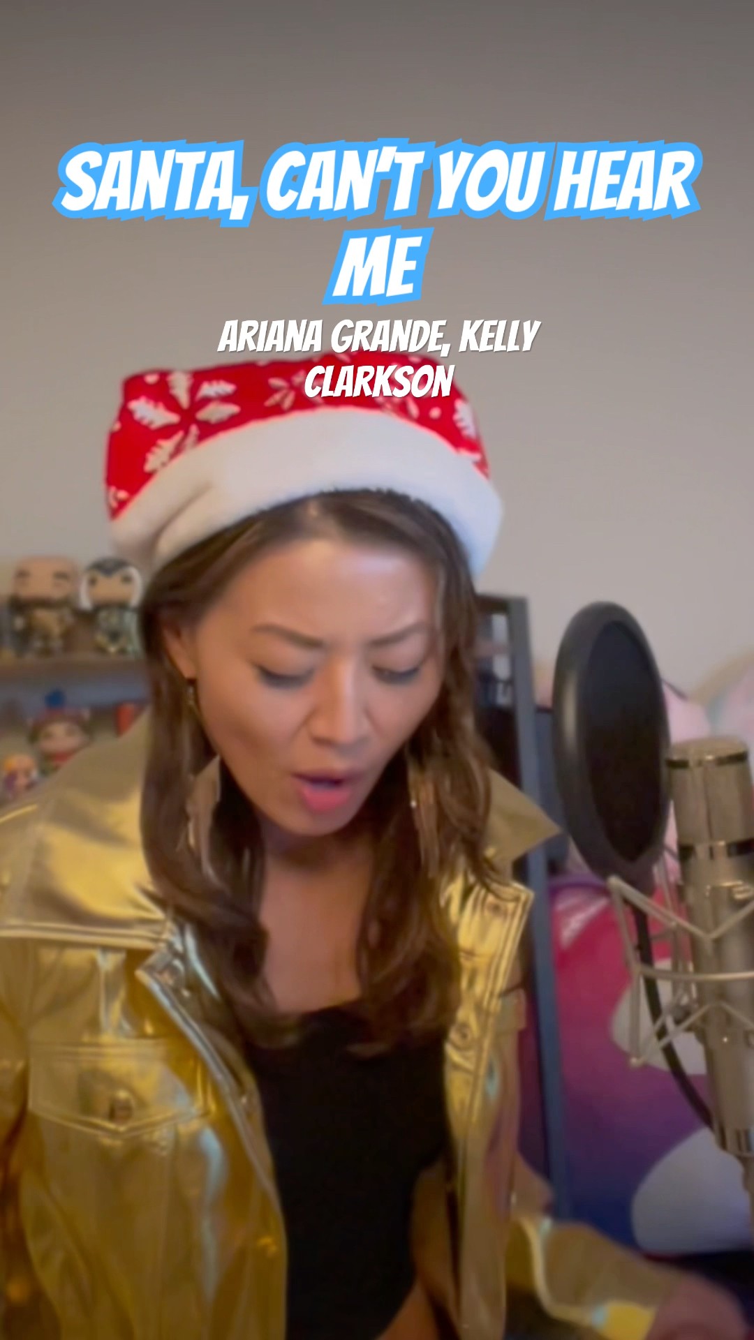 Santa, Can't You Hear Me - Kelly Clarkson, Ariana Grande | Cover by Kathy Wen Pt. 2