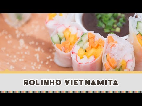 Rolinho Vietnamita - Receitas de Minuto #195