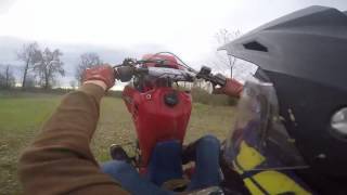 ATC 250r TOP SPEED AND WHEELIES!