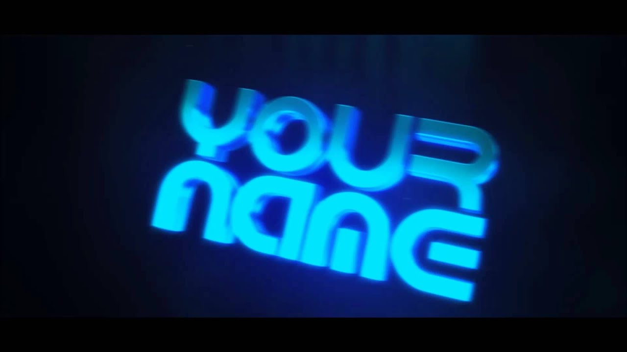 FREE EPIC BLUE 3D SYNC INTRO TEMPLATE - YouTube