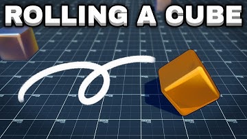 Rolling a cube - Unity Tutorial