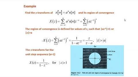 Z transform