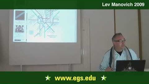 Lev Manovich. Data Visualization. 2009. 2/3