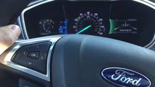 Ford Fusion 2014 select shift and sports mode how to