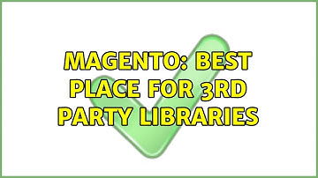 Magento: Best place for 3rd party libraries