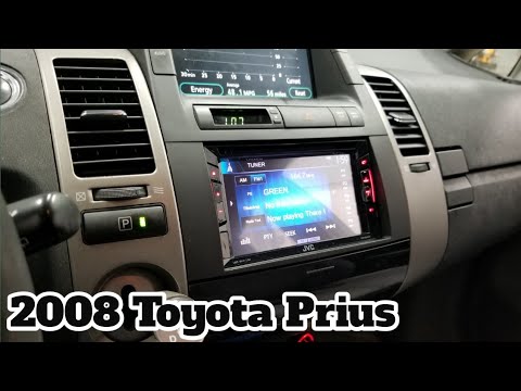 2008 Toyota Prius radio removal