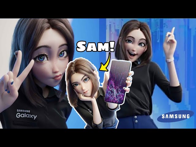 Esta es Samantha Samsung, la mascota 'rechazada' de Samsung •