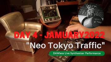 Day 4  - #Jamuary2022 // Monome Norns oooooo Tape Loops from My Own Samples