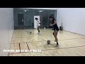 Soccer Wall Work Series Techical Touches with Passing and Receiving