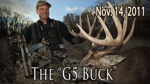 The G5 Buck -- A Once in a Lifetime Hunt | Midwest Whitetail 2011