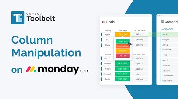 CarbonToolbelt Support - Column Manipulation (monday.com Automations)