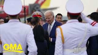 Biden arrives in Vietnam following G20 summit in India | GMA