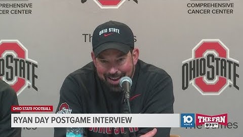 Ryan Day postgame interview | Ohio State vs. Michigan