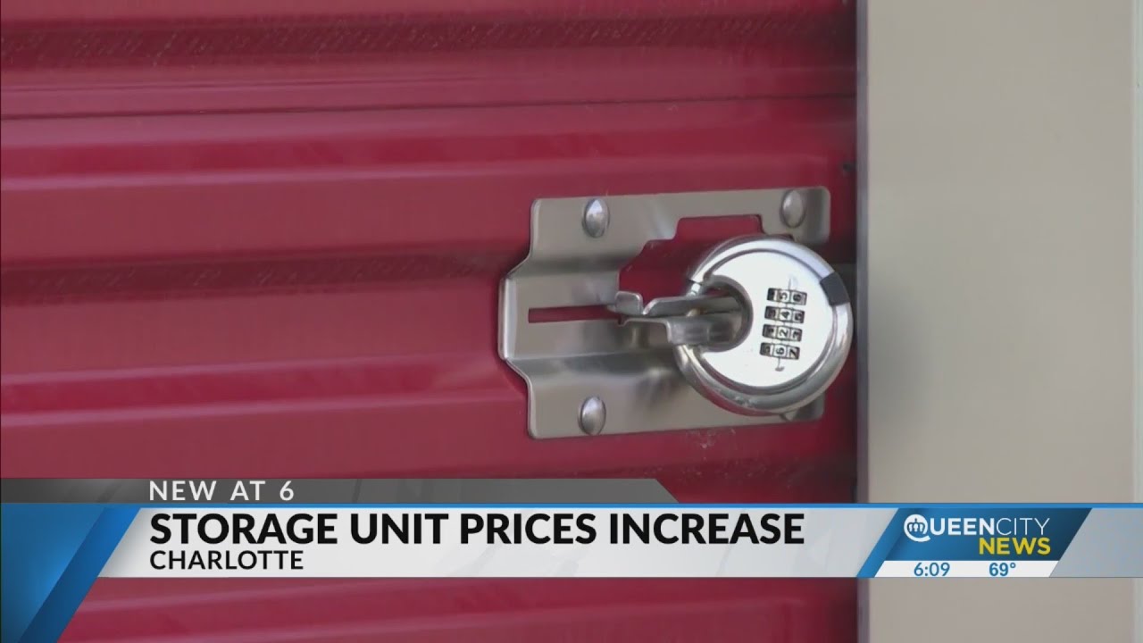 Storage unit prices increase - YouTube