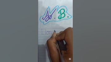 Elon musk #Comment your name #youtube #art #handwriting #soccor #joke