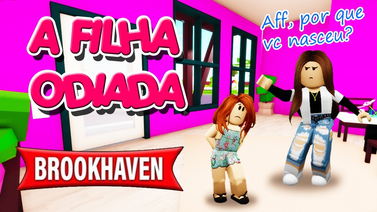 MÃE E FILHA SEPARADAS BROOKHAVEN HISTORINHAS NO ROBLOX 