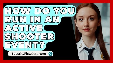 How Do You Run In An Active Shooter Event? - SecurityFirstCorp.com