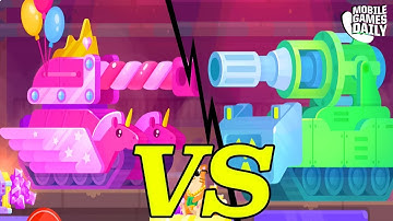 TANK STARS - ATOMIC VS PINKY - Gameplay Walkthrough Part 24 (iOS Android)