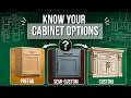 Cabinet Buying Guide: Custom, Semi-Custom & More.
