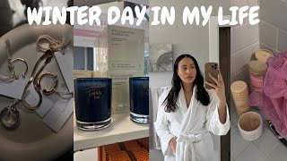 ROMANTICIZING A WINTER DAY W/ ME VLOG: bodycare routine, Drake candle review, shopping &amp; MORE!