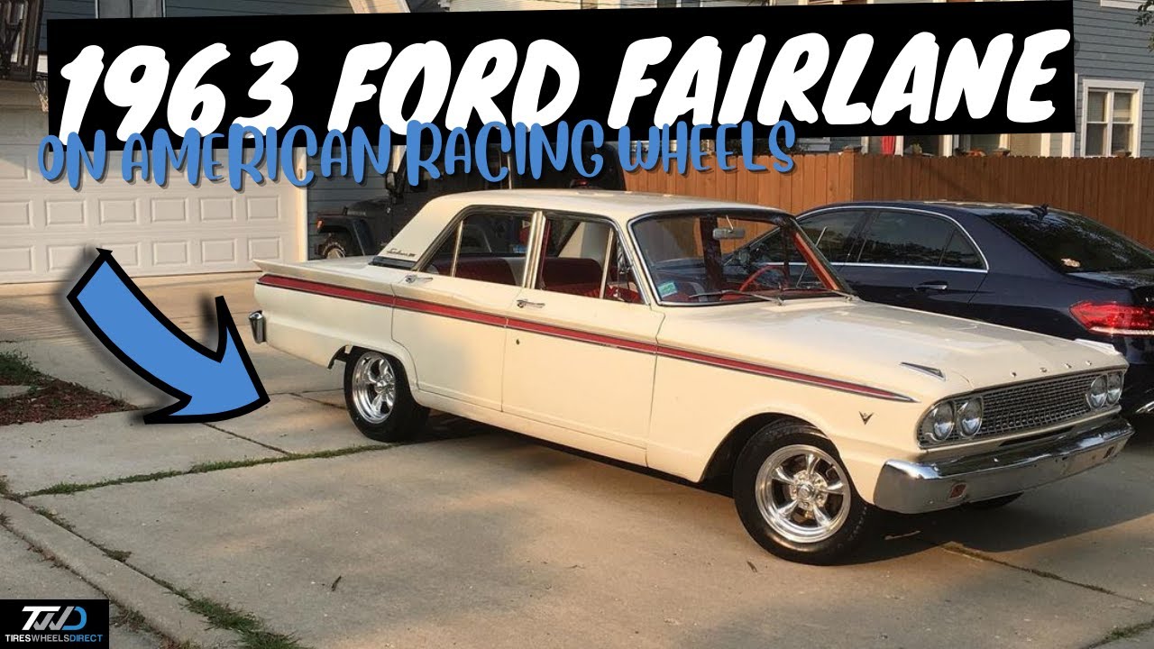 1963 Ford Fairlane 15"x7" American Racing VN515 TTII Wheels Fitment