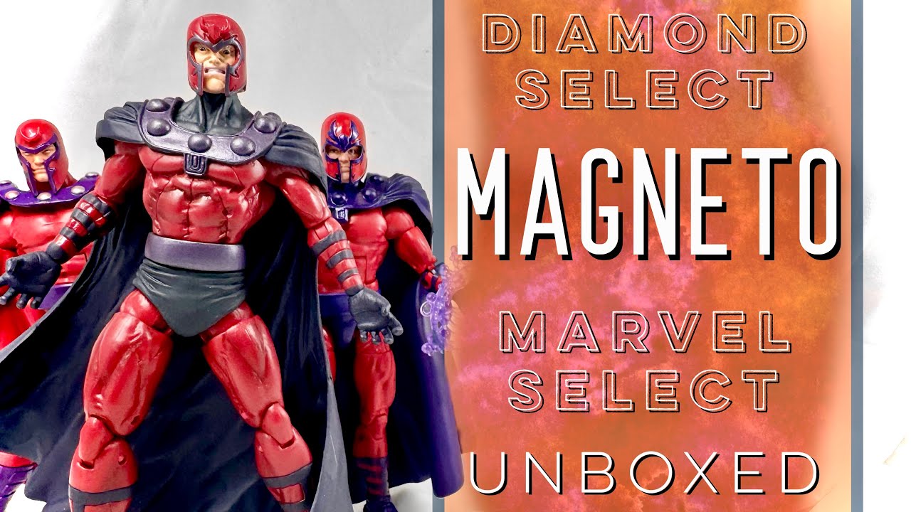 Magneto | Diamond Select - Marvel Select Action Figure Unboxing & Best Comparisons