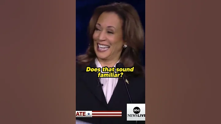 "I'm talking now" -TRUMP SILENCES KAMALA HARRIS 🤫
