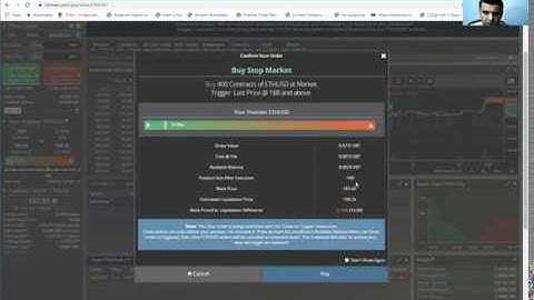 How to Put the Stop Loss in Bitmex