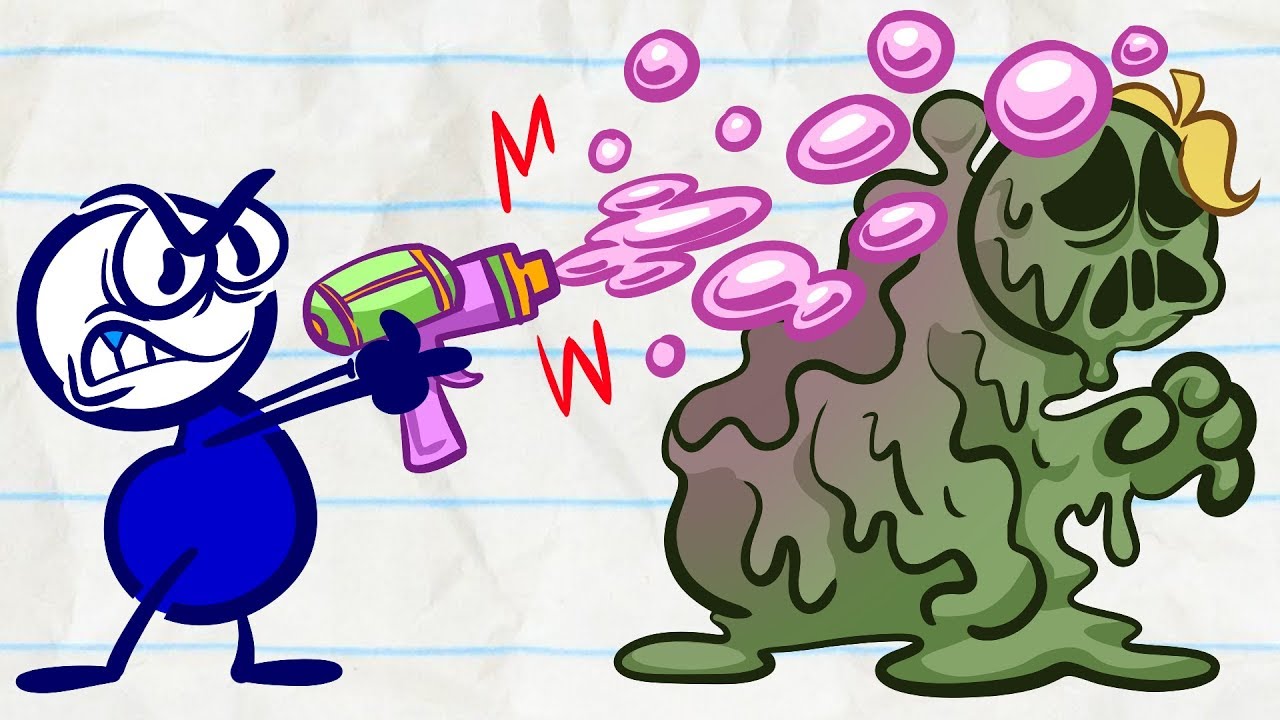 Pencilmate's Soap BATTLE! | Animated Cartoons Characters | Animated Short Films