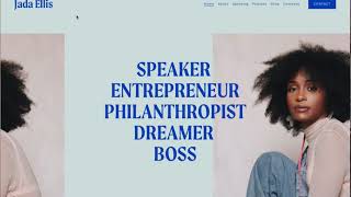 Squarespace Template For Influencers, CEOs, Authors & Speakers | Website Design by GoLive