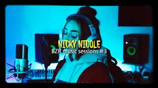 Video thumbnail of "NICKI NICOLE - Cuando Te Veo (Video Lyrics) BZRP MUSIC SESSIONS"