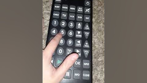 My JUMBO UNIVERSAL REMOTE