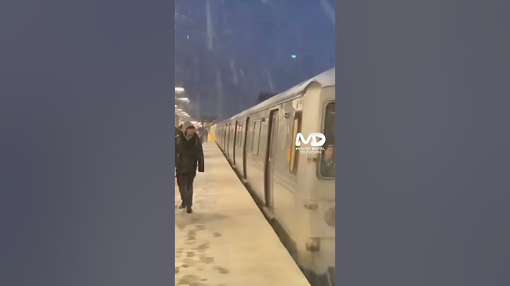 Imágenes de la nevada en Nueva York el martes 13 de febrero de 2024.
