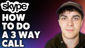 How to Do a 3 Way Call On Skype (Full 2024 Guide)