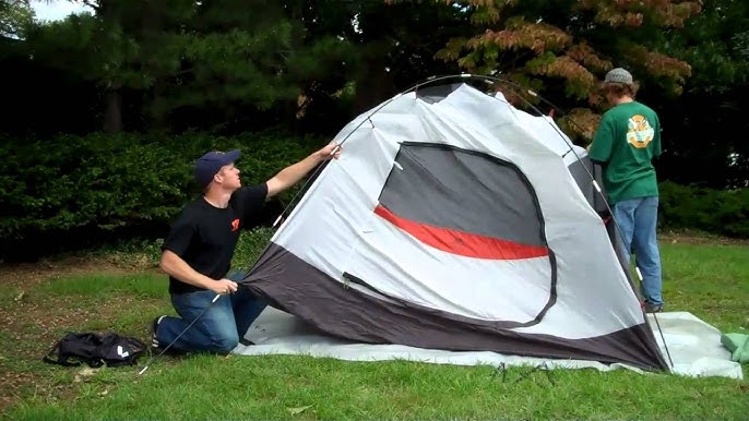 Step - By - Step  How To Set Up a Tent 