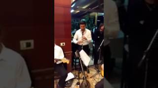 Video thumbnail of "Gjergji Ibrahimi - Tomor Selimi - Vasil Likomani -  Ari Alibashi --- KABA -- LIVE"